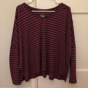 We The Free Stripped Top